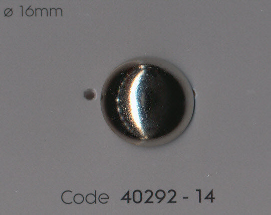 40292 - 14 Sølv (Forniklet) - Ø 16 mm 165